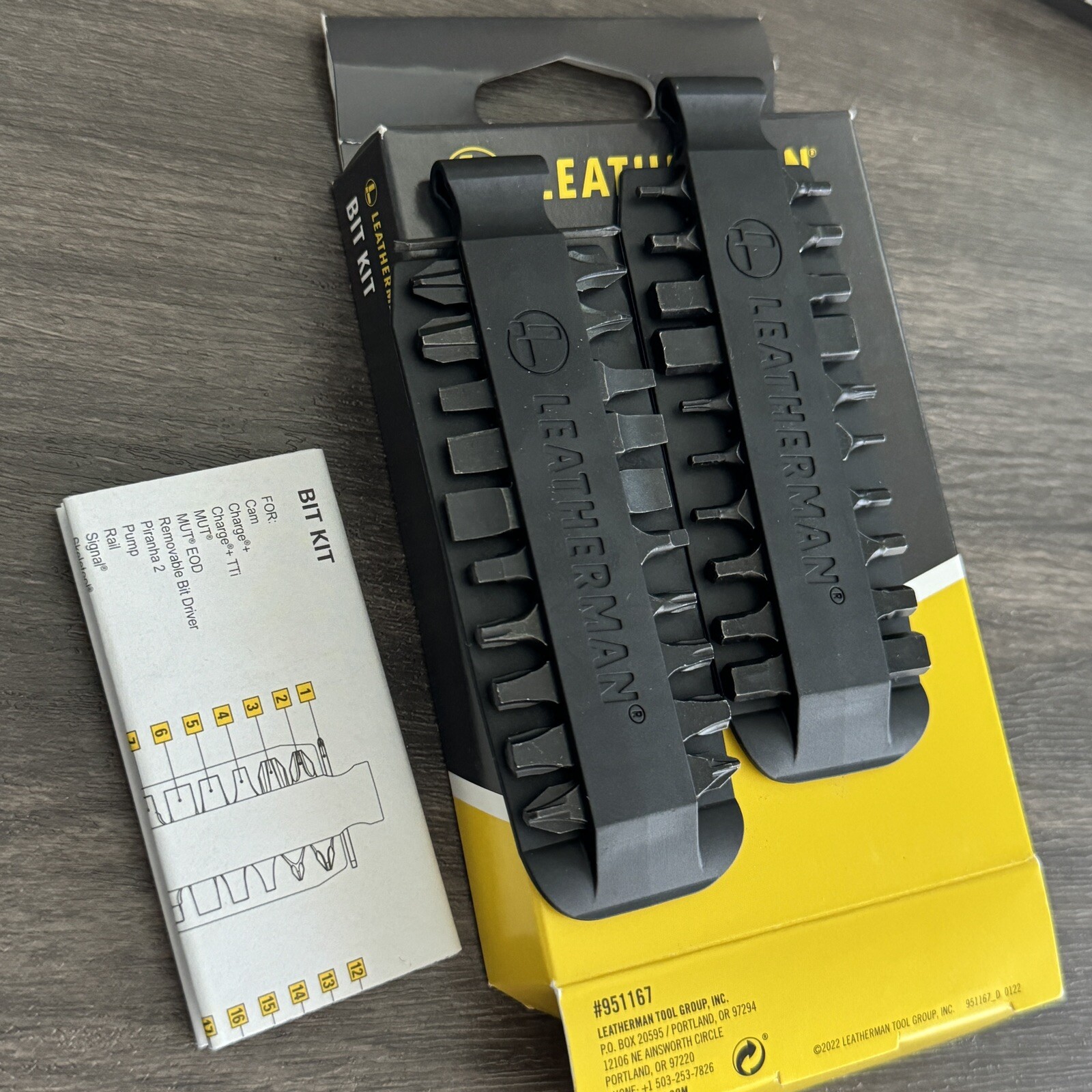 Leatherman Surge Black bundle Multitool w/Bit Kit Bit Driver Extender + MORE