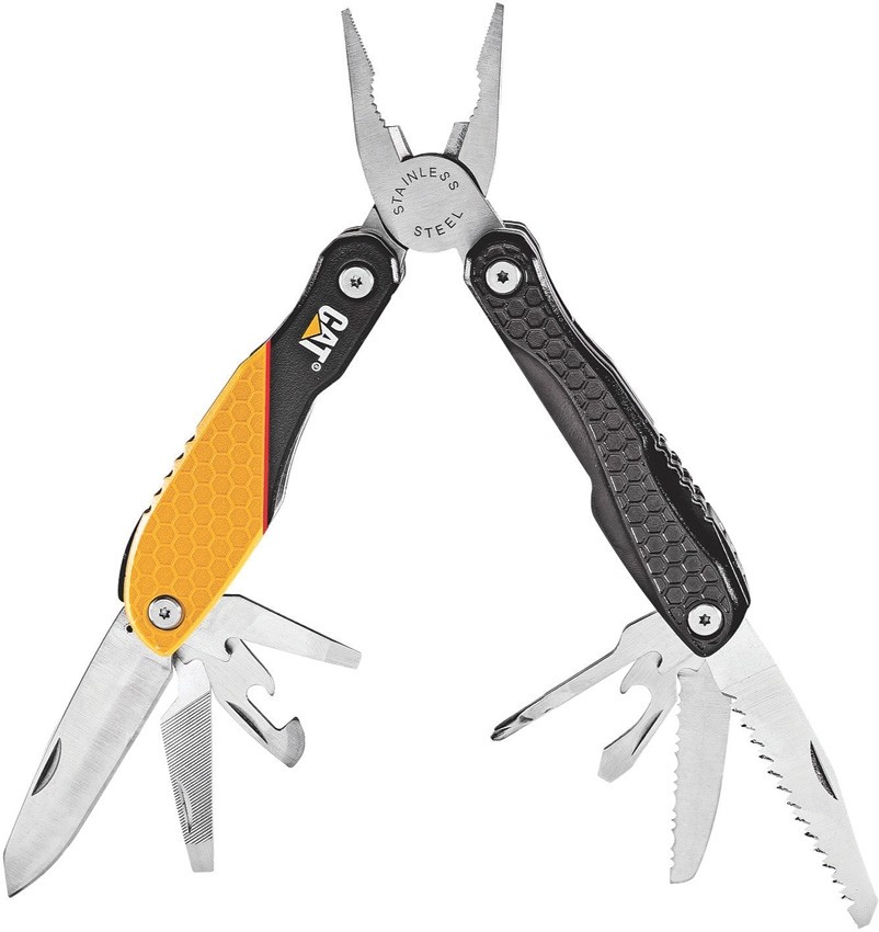 Caterpillar Multi Function Tool 13-in-1, 4.13″ closed, #CAT980048