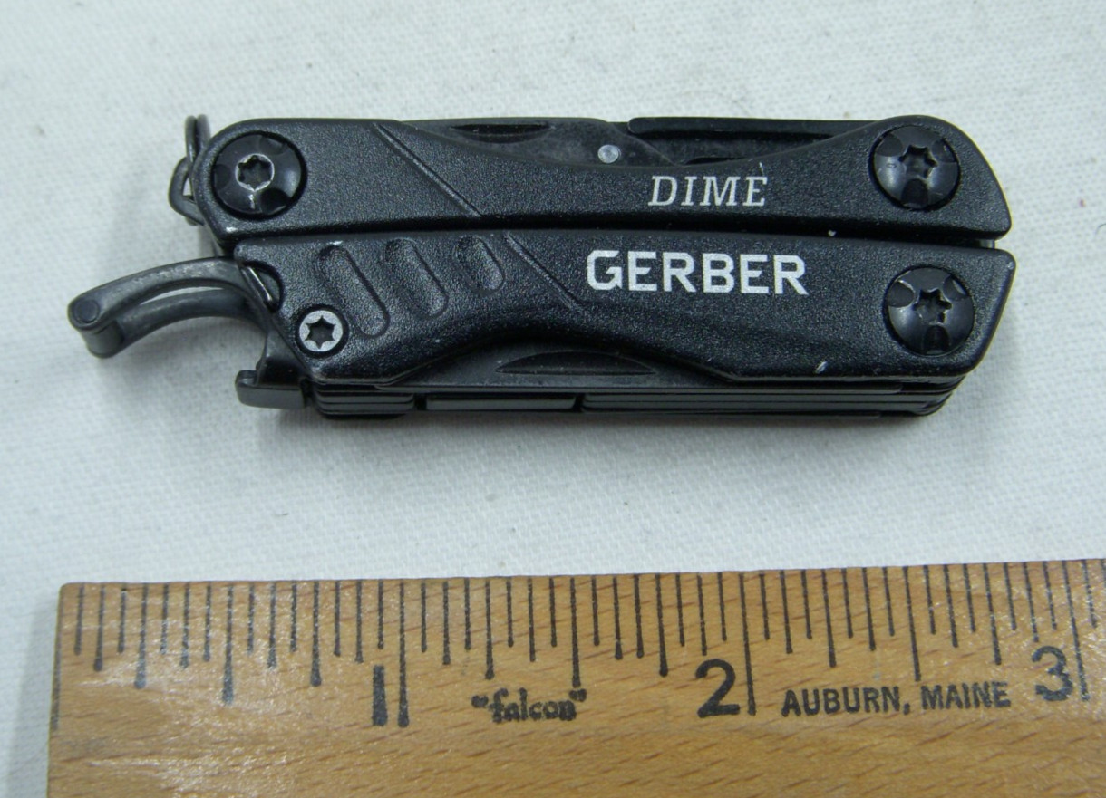 Gerber Dime 4660524D1 Black 11 Function Multi Tool