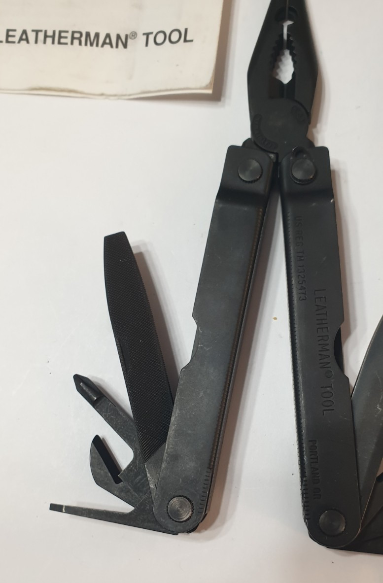 🔥🔥🔥 Leatherman Gen 1 PST BO Black Retired Very Rare Mint Not Used
