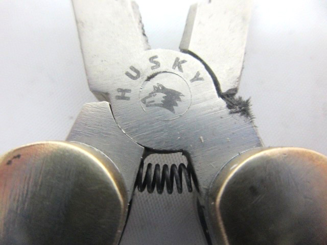 HUSKY 25 Years 25th Anniversary Limited Edition Multi-Tool Brass Wood vintage