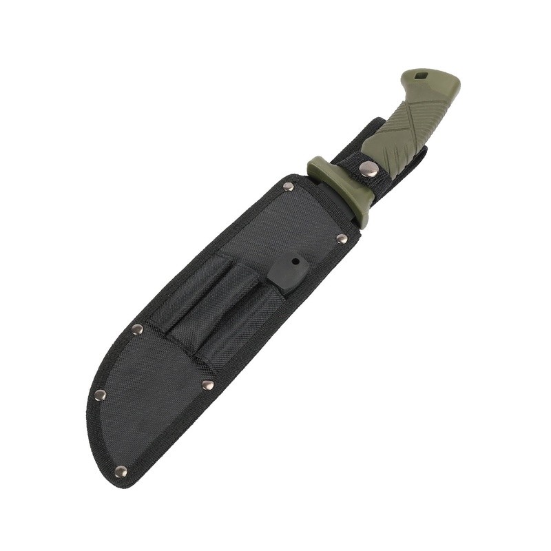 10 Inch Machete W/ Saw Teeth & Fire Starter Camping Fishing & Emergencies New