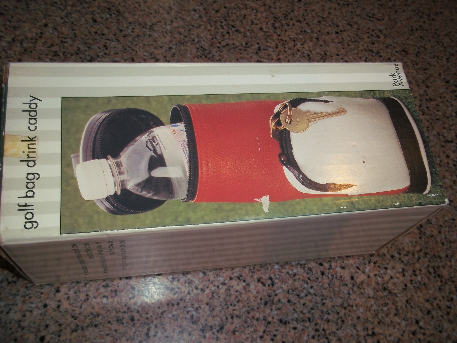 Park Avenue Golf Bag Drink Caddy-New in Box