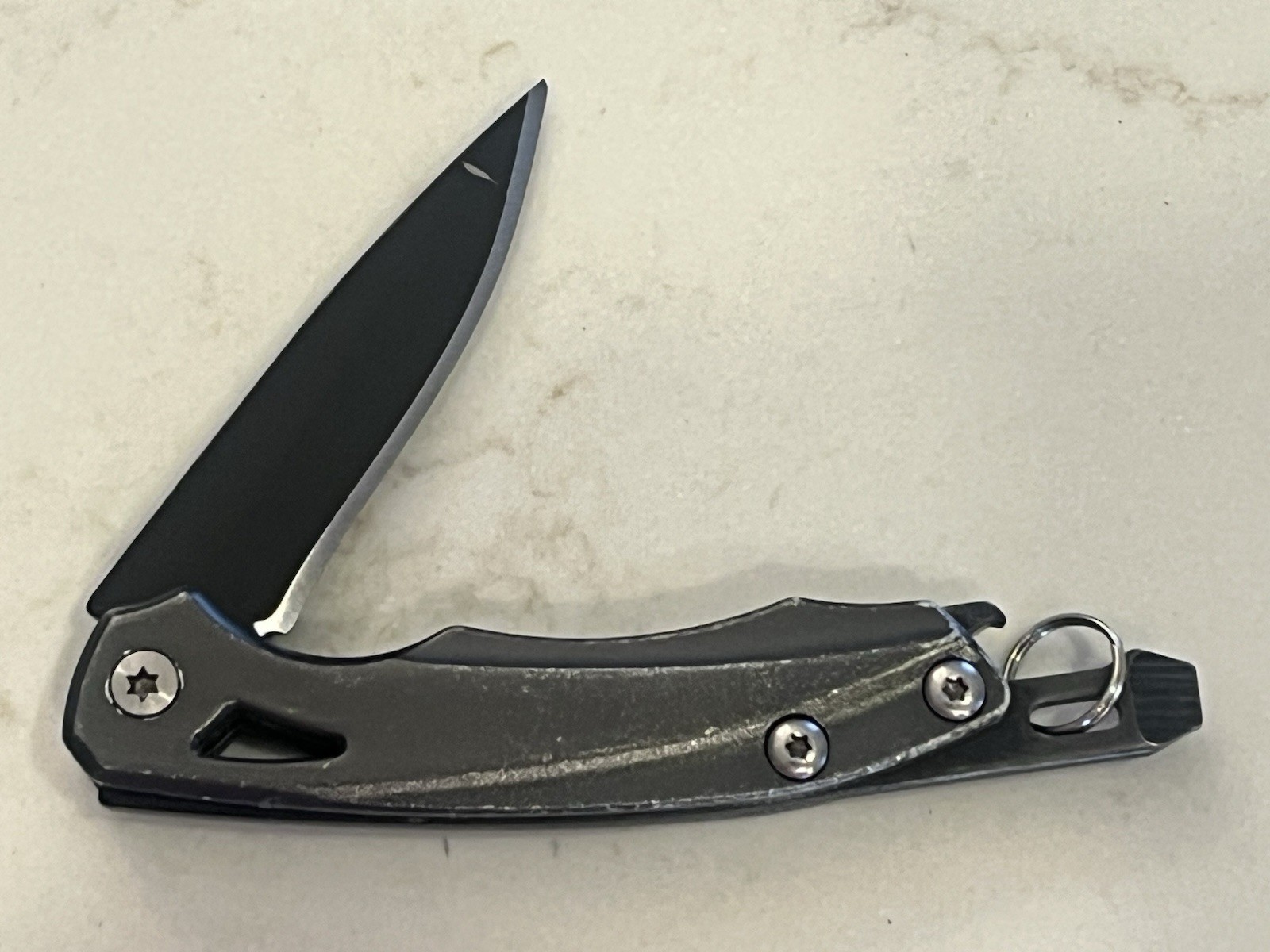 TRUE Slip Knife Stainless Steel Knife Very Solid! Nice!