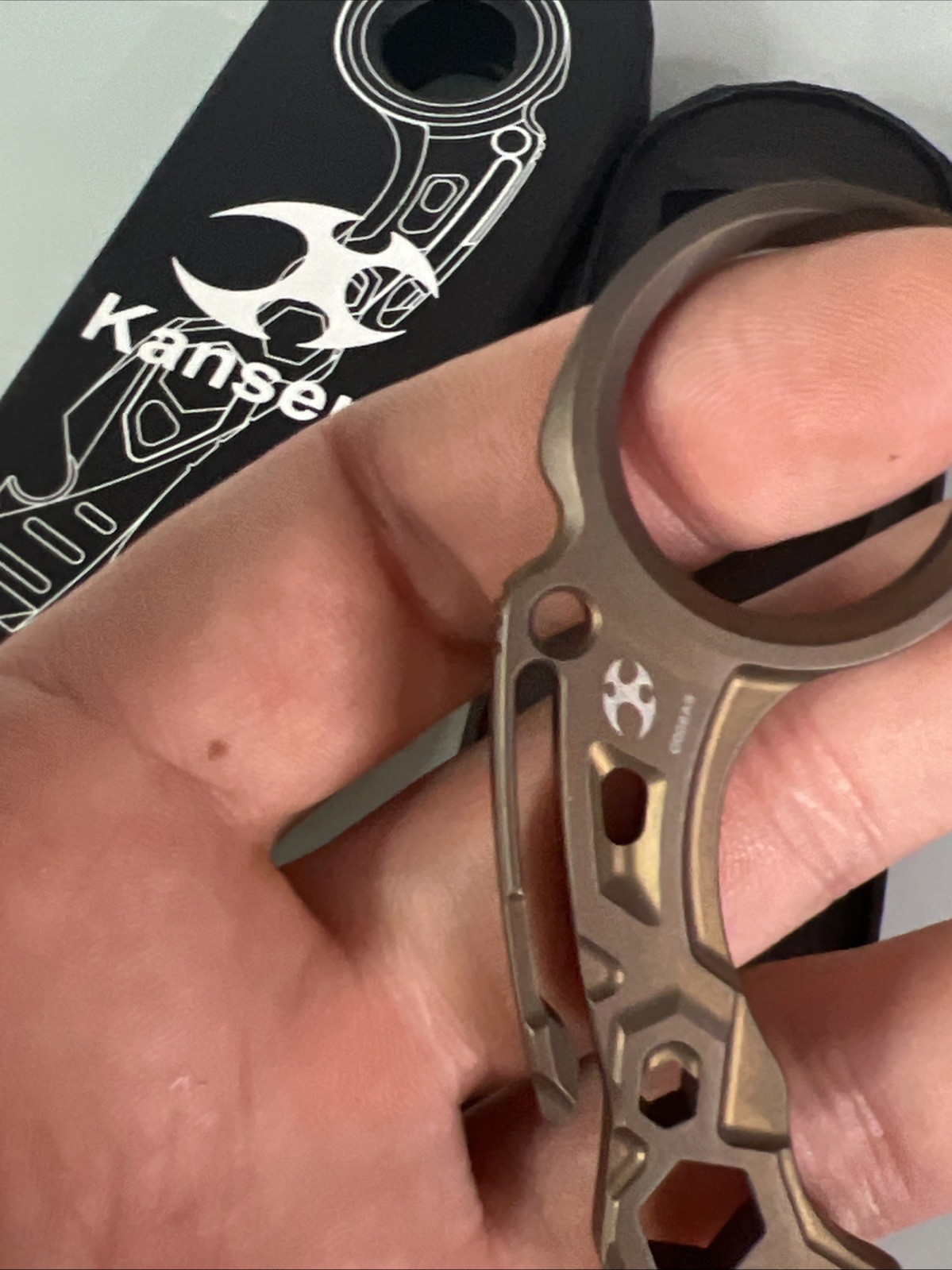 KANSEPT PryMate Golden Titanium Pry Bar Multitool G008A6