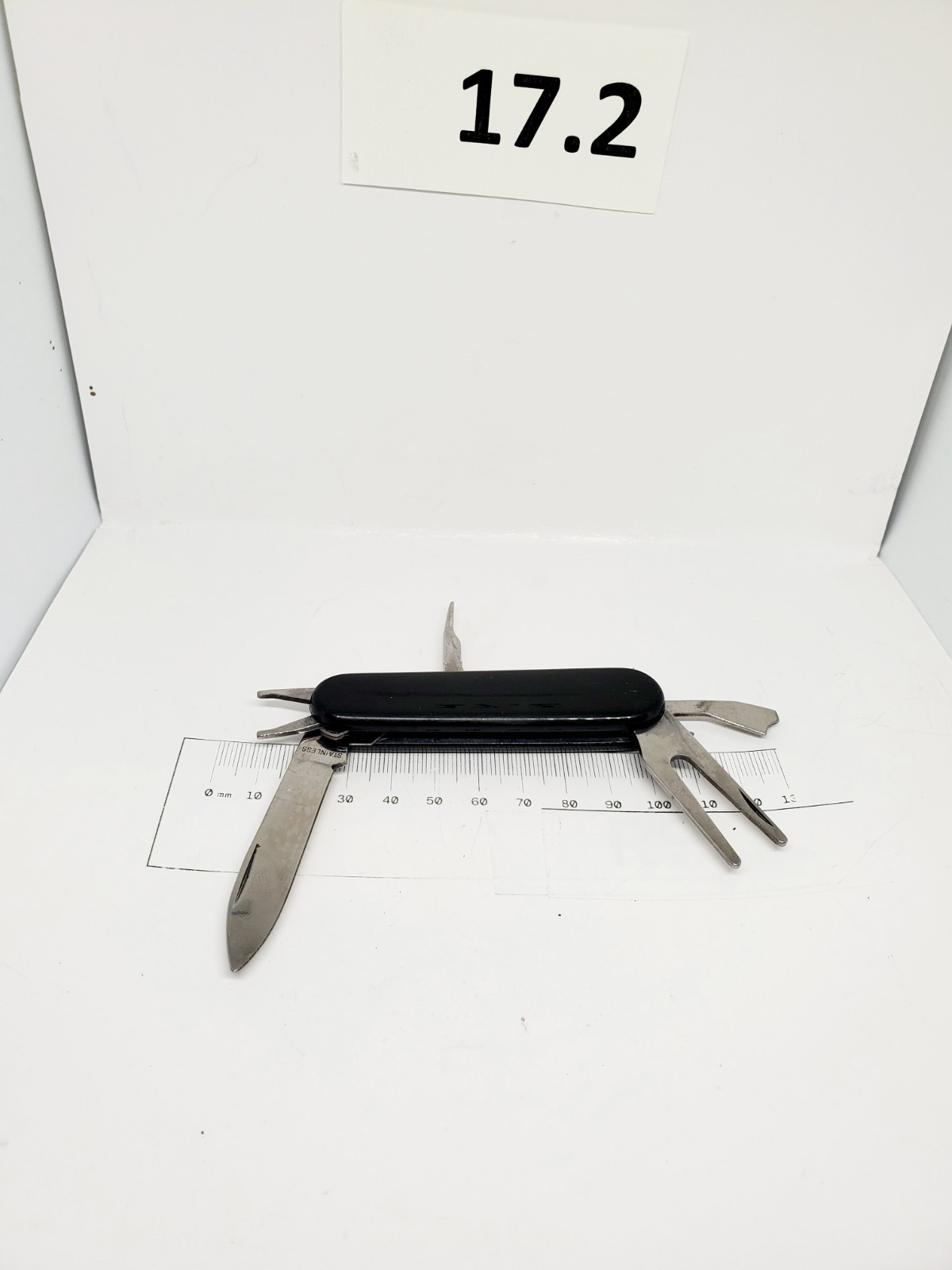 Stainless Steel Pocket Knife 5-in-1
