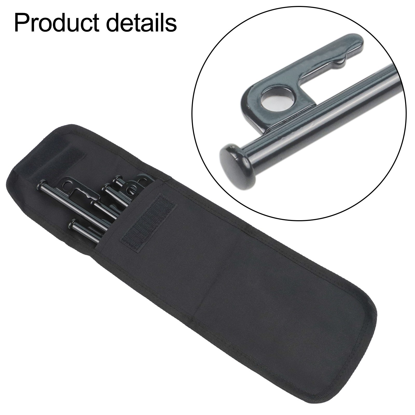 Set of 8 30CM Heavy Duty Tent Stakes for Quick and For Secure Camping Setup