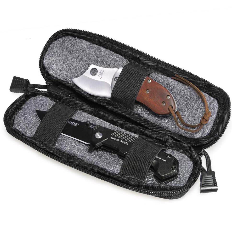 Military Molle Pouch Tactical Knife Pouches Small Waist Bag EDC Tool Hunting Bag