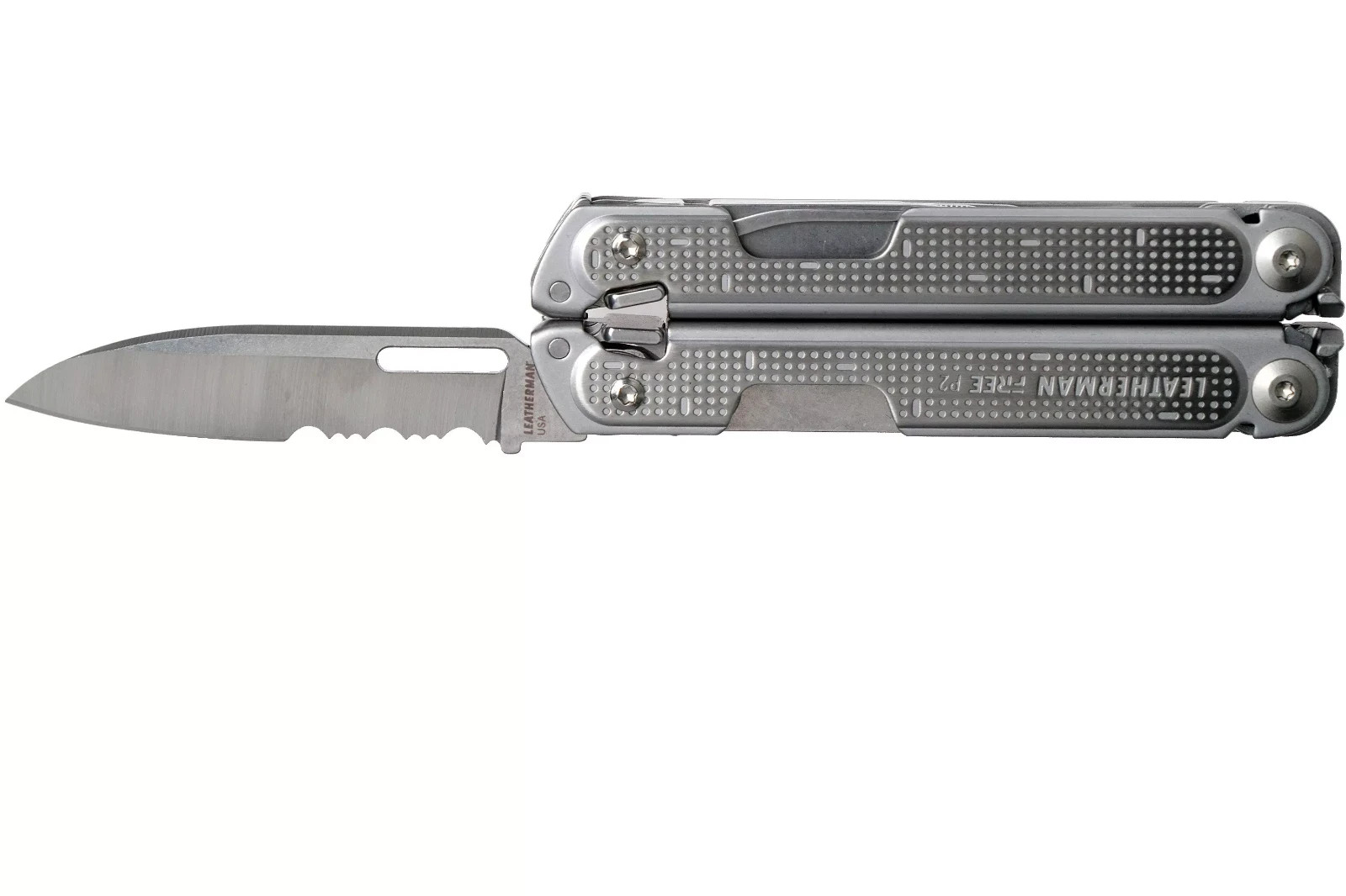 Discontinued Leatherman FREE P2 Stainless Multi-Tool w/ Sheath! NEW IN BOX!