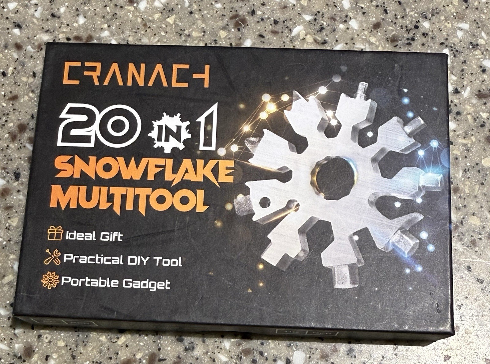Snowflake Multitool Tools Gift-Christmas Stocking Stuffers for Men/Teens 20 in 1