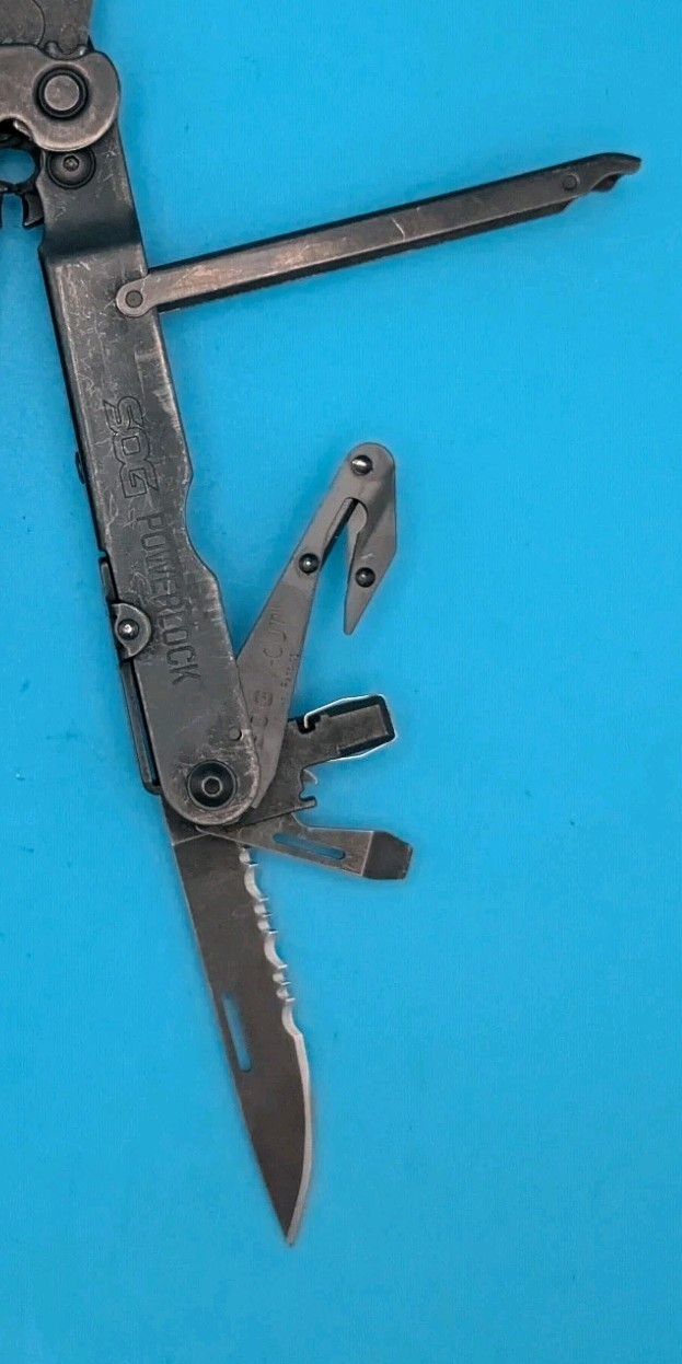 SOG PowerLock Multi Tool! WITH SHEATH! BLACK!!!