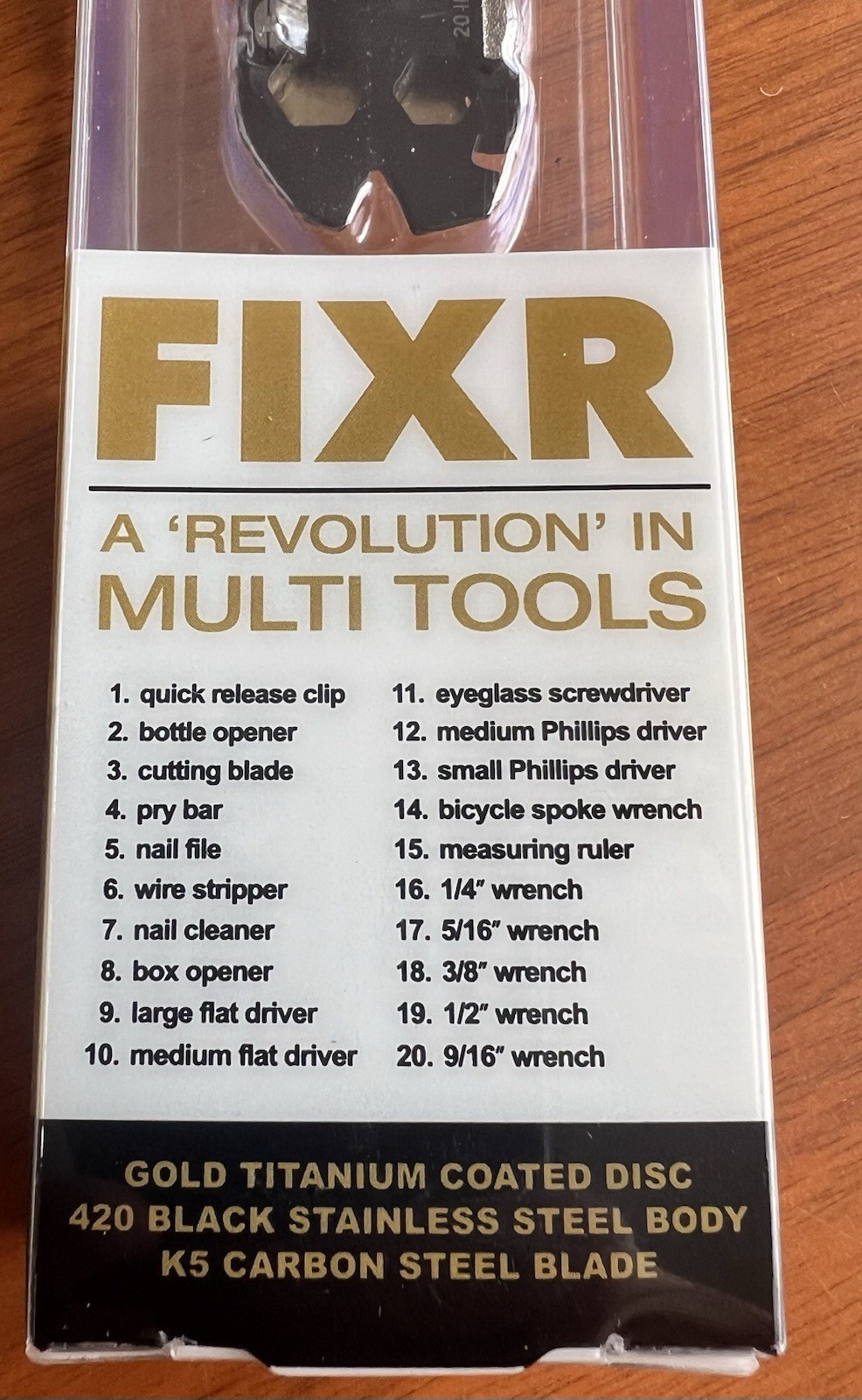 NEW! True Utility FIXR Multi-Tool – 20 Tools in 1