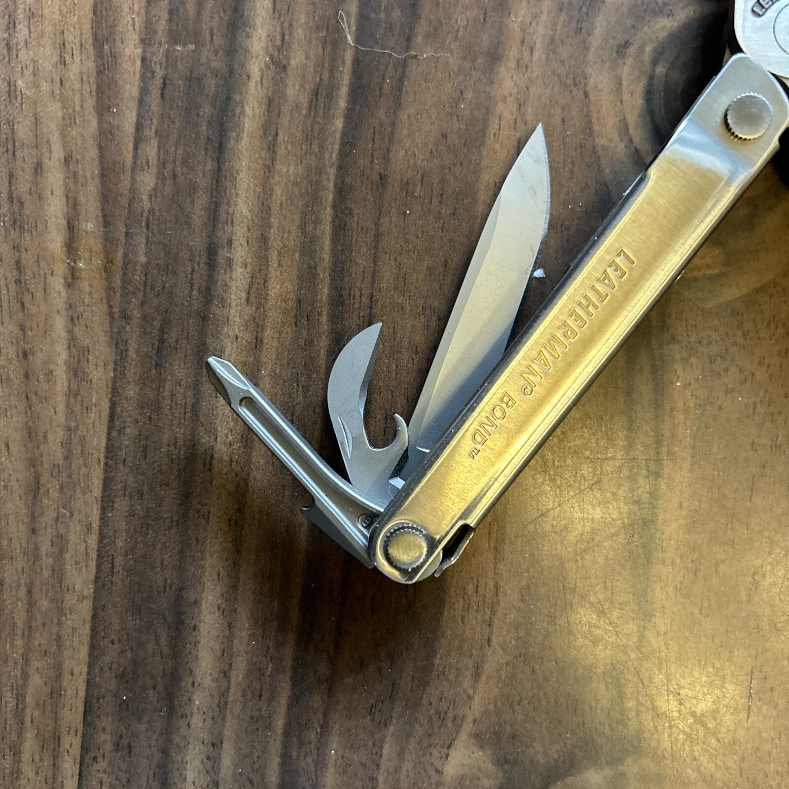Leatherman Bond , 1 Sheath, Multi-Tool, Pliers, Knife, Stainless, Excellent!