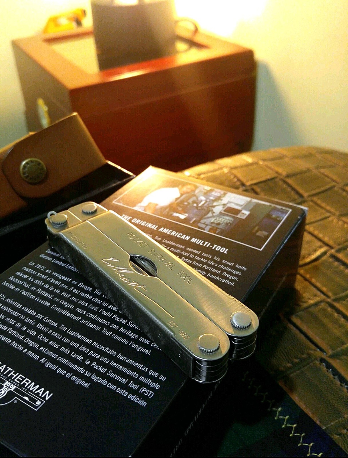 NEW! ENGRAVED USA HERITAGE COLLECTORS EDITION LEATHERMAN *ORIGINAL PST* LIMITED!