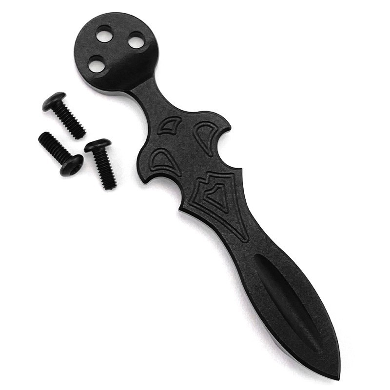 CNC Titanium Pocket Clip for Spyderco C81 / C10 Knife Replacement