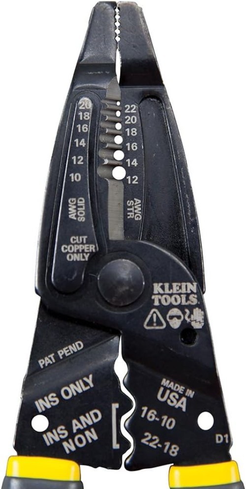Professional Long-Nose Wire Stripper/Crimper – Ergonomic Electrician Tool