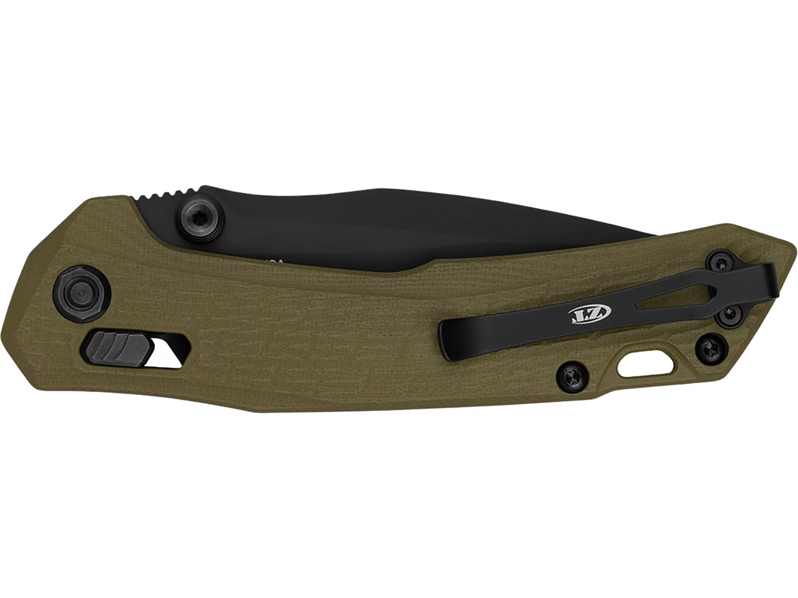 Zero Tolerance 0203 Pocket Knife 4″ Drop Point CPM-M4 Black PVD Blade G-10