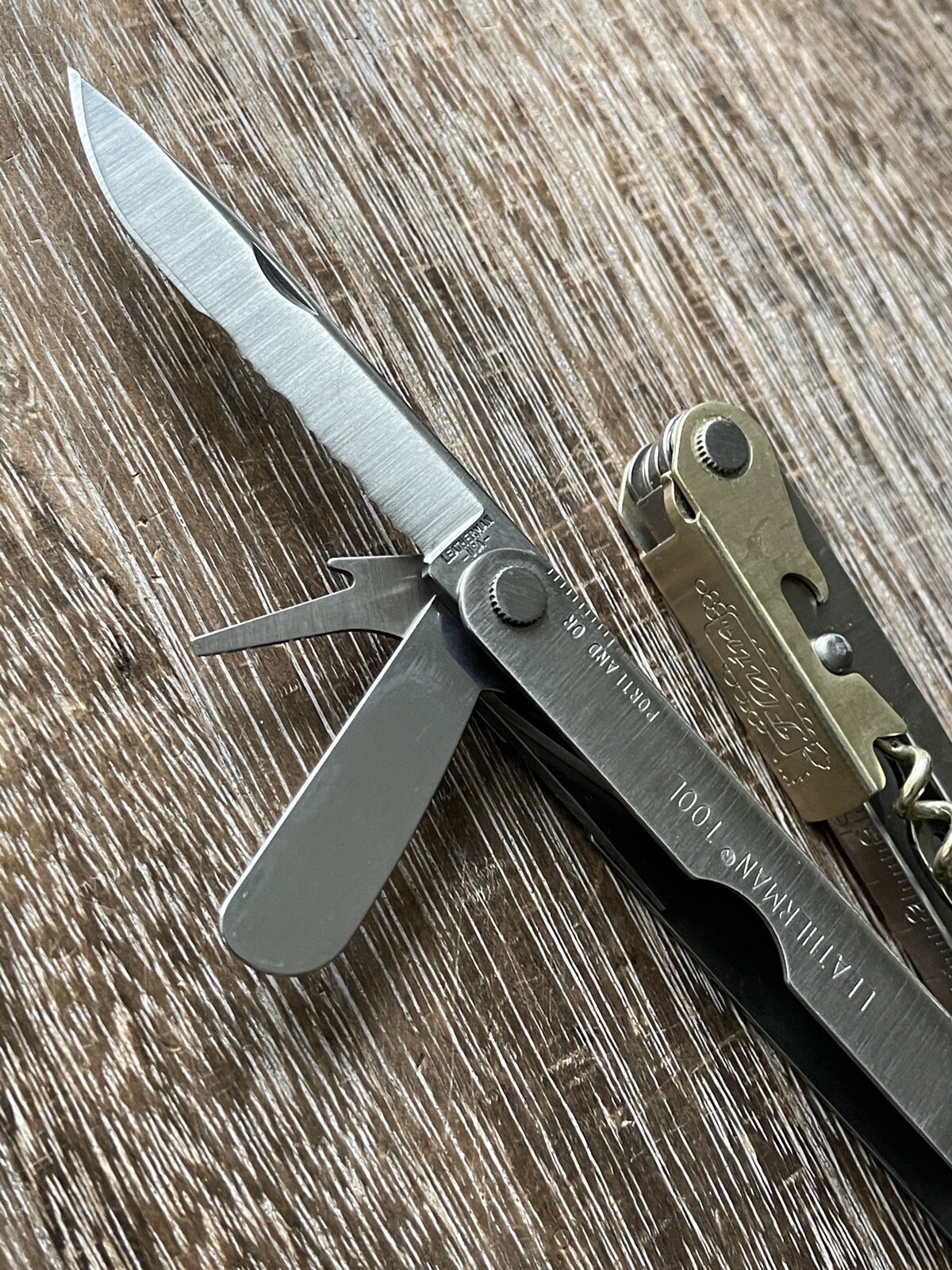 Collectible, new Leatherman FLAIR Picnic/Sommelier Multitool. branded