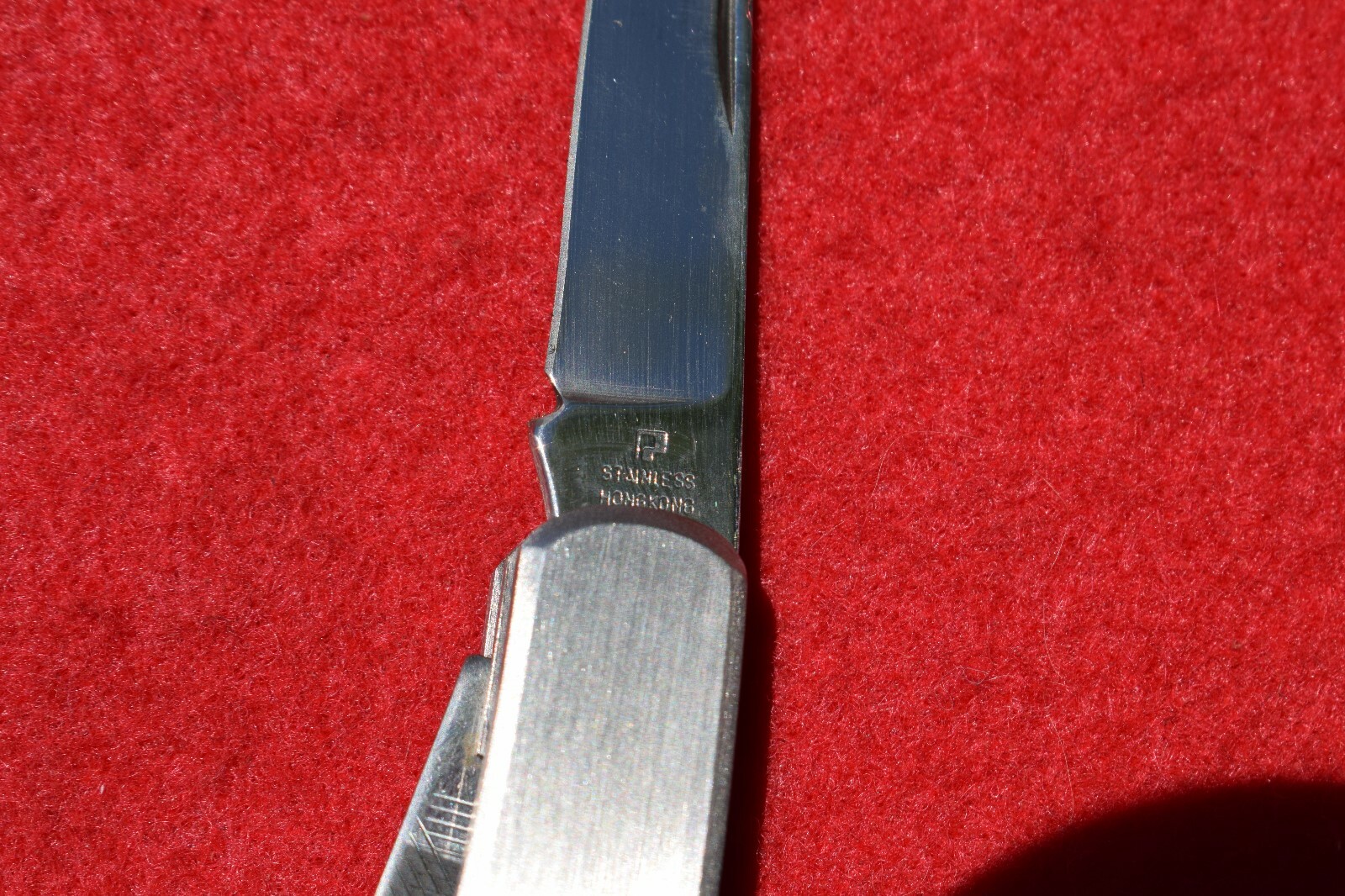 NIB Small Stainless Pocket Knife Nail File Bottle Opener Screwdriver 4 1/8″
