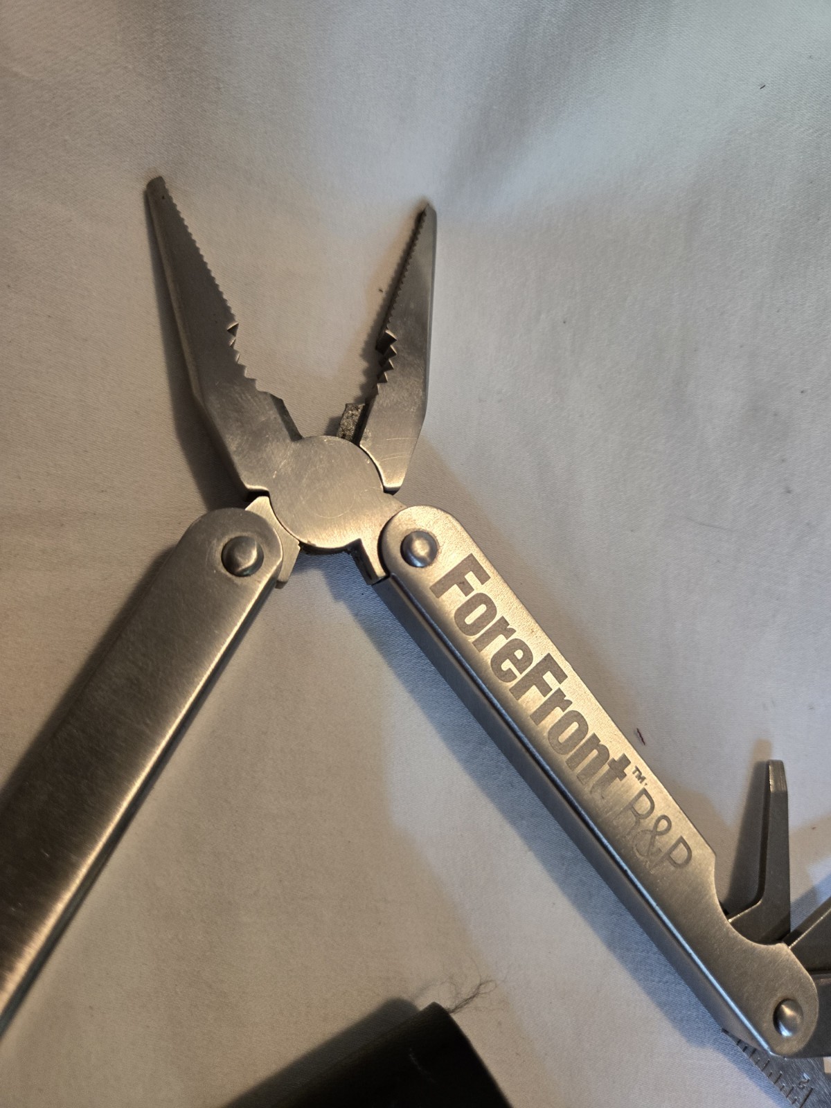 Forefront R&P Promotional Multi Tool With Sheath Carry Case 8 Tools Needle Nose
