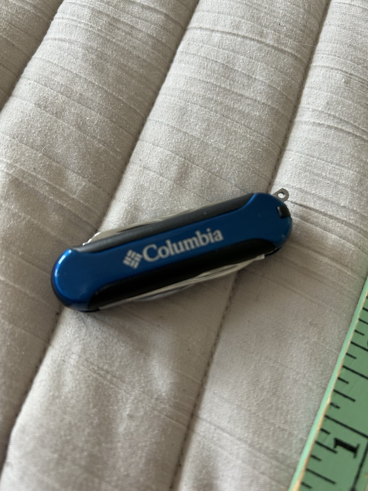 Columbia Keychain Multifunction Tool Includes A Variety Of Small Tools
