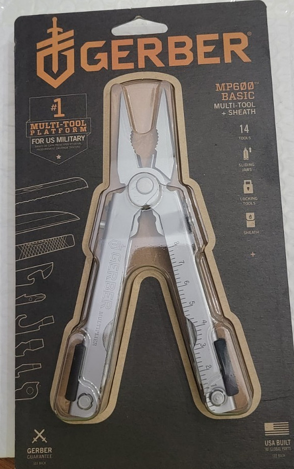 New Gerber USA made MP600 long nose multitool