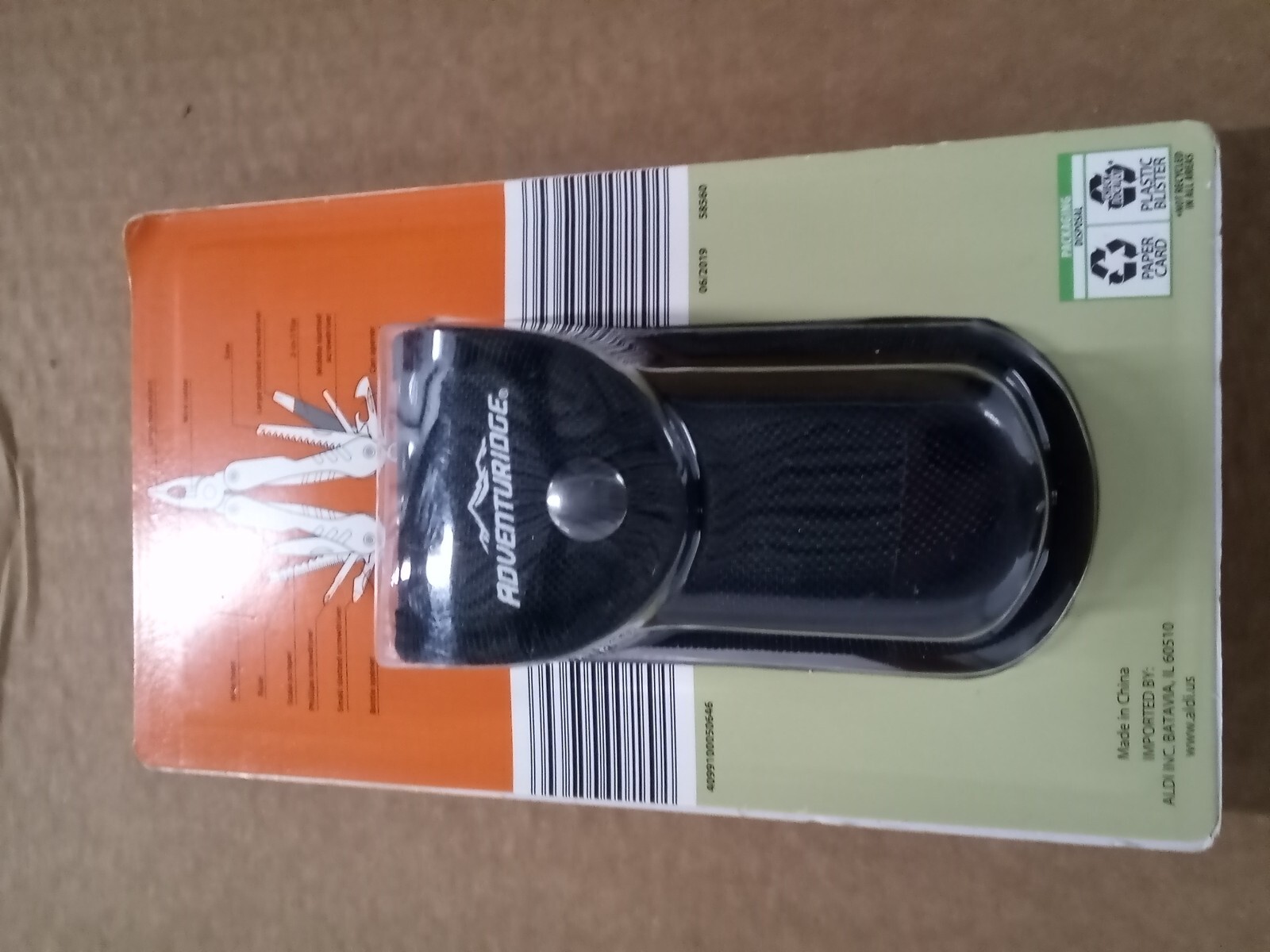 ADVENTURIDGE 17-in-1 Multi Tool With holder New Factory Sealed