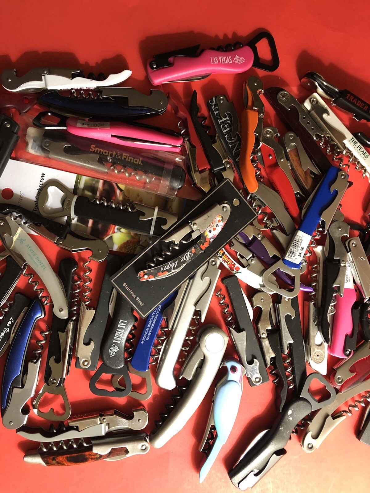 LOT OF 50+ CORKSCREWS…USED IN GOOD CONDITION.