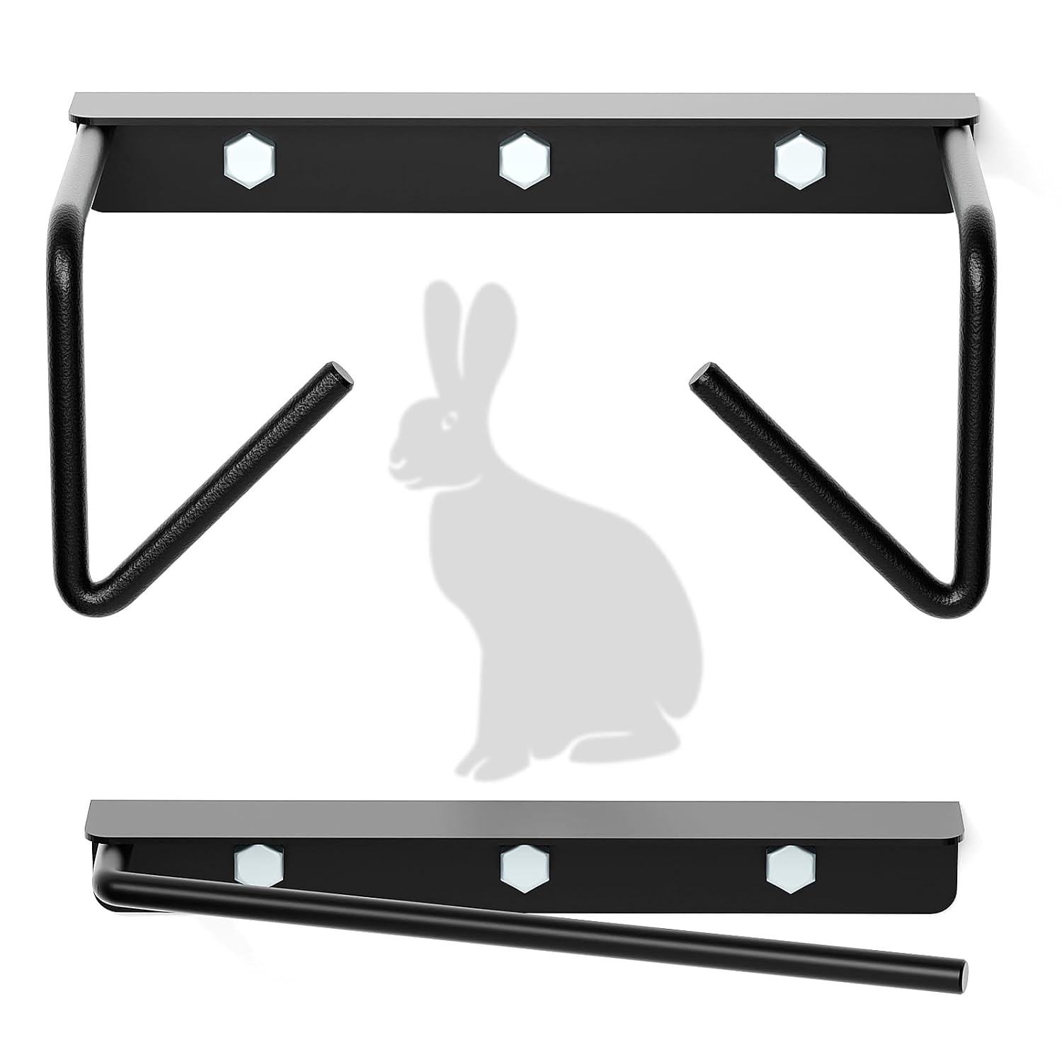 Heavy Metal Rabbit Skinning Tool Set with Cervical Dislocation Tool for Humane