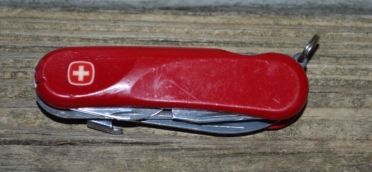 Wenger Delemont Evo S13 Swiss Army 85mm Red Multi-tool Knife Retired — Great