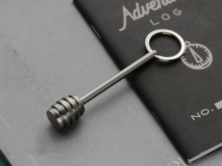 1 Piece Key Chain Pendant Beads Pendants Stick EDC Multifunctional Tools
