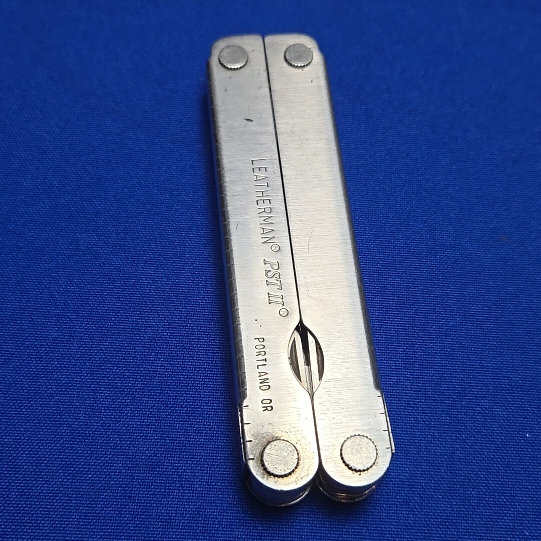 Leatherman PST II 2 Multi Tool Vintage Knife Folding Leather Case