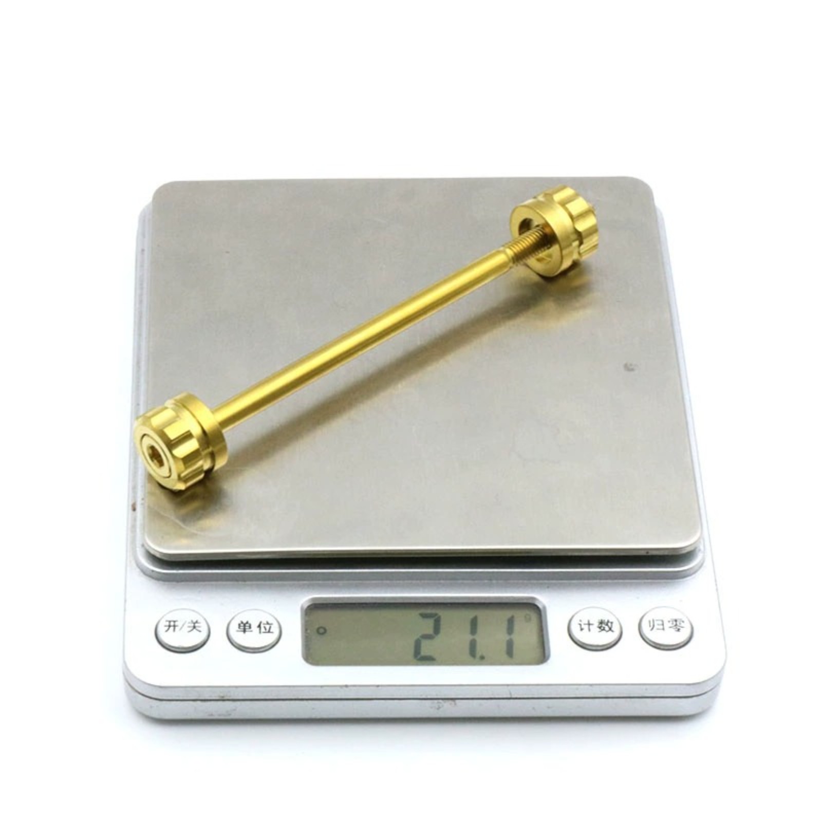 Titanium Hex Key Spanner 100mm Front QR Skewer Ti Axle for Brompton Bike Only22g