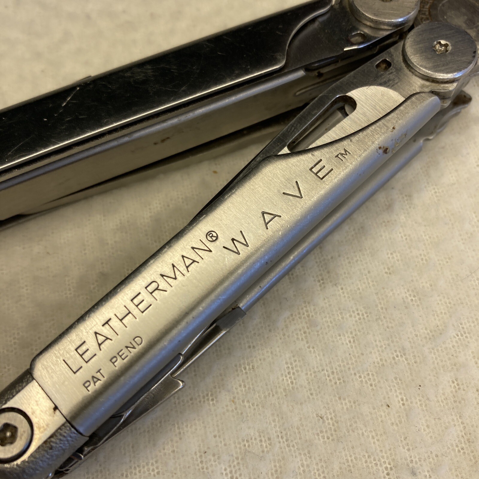 Leatherman Wave Pocket Survival Multi Tool Set Toolkit Leather Sheath Original