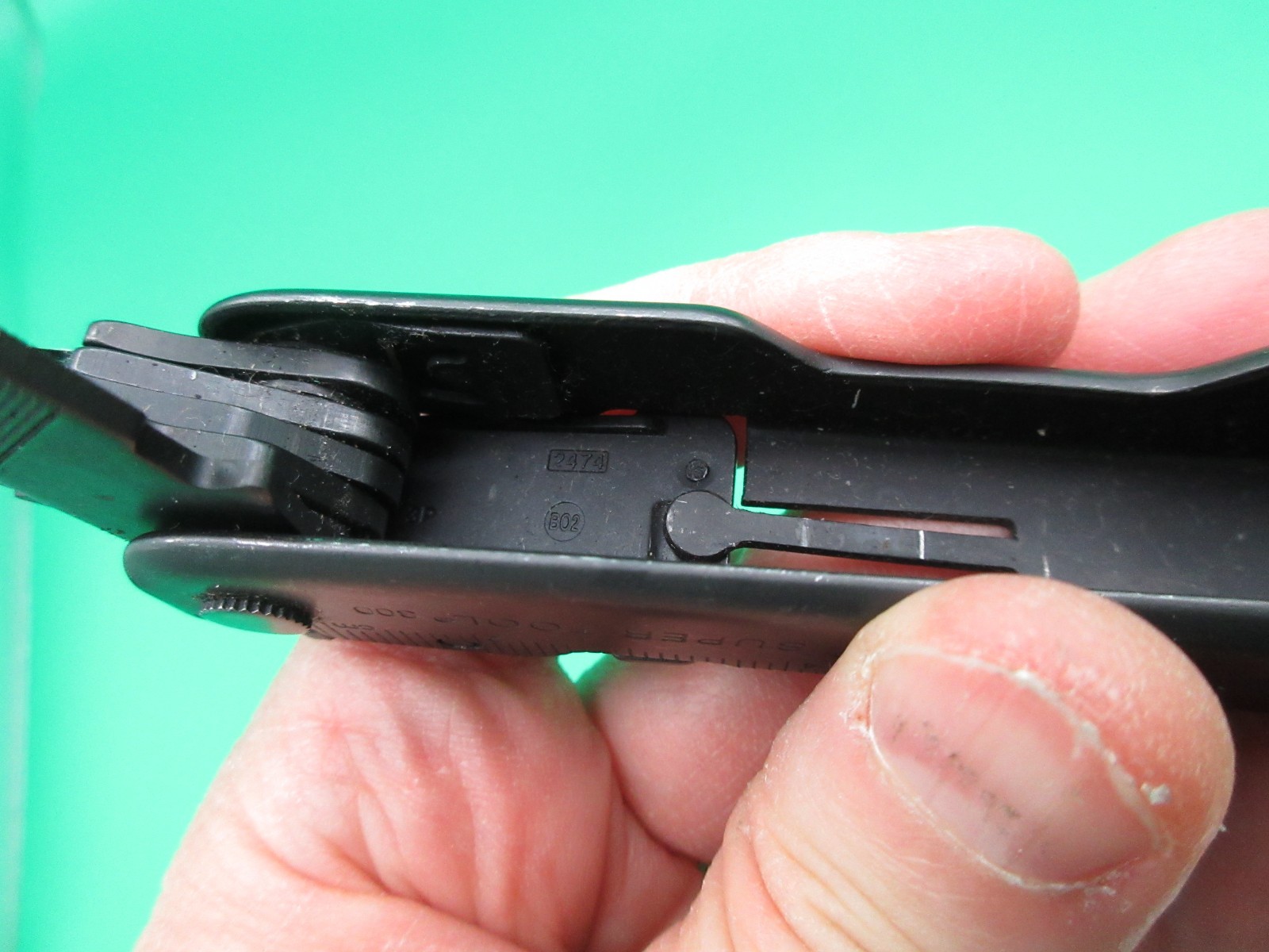 Leatherman Super Tool 300 Black Oxide Multi Tool Folding Knife USA #13A