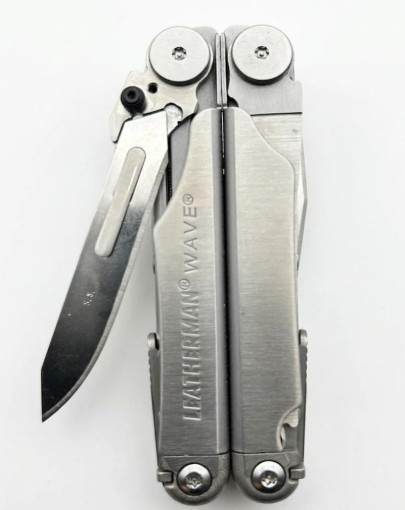 Scalpel Mod compatible with Leatherman Wave, Surgical Blade Adapter, Stainless S