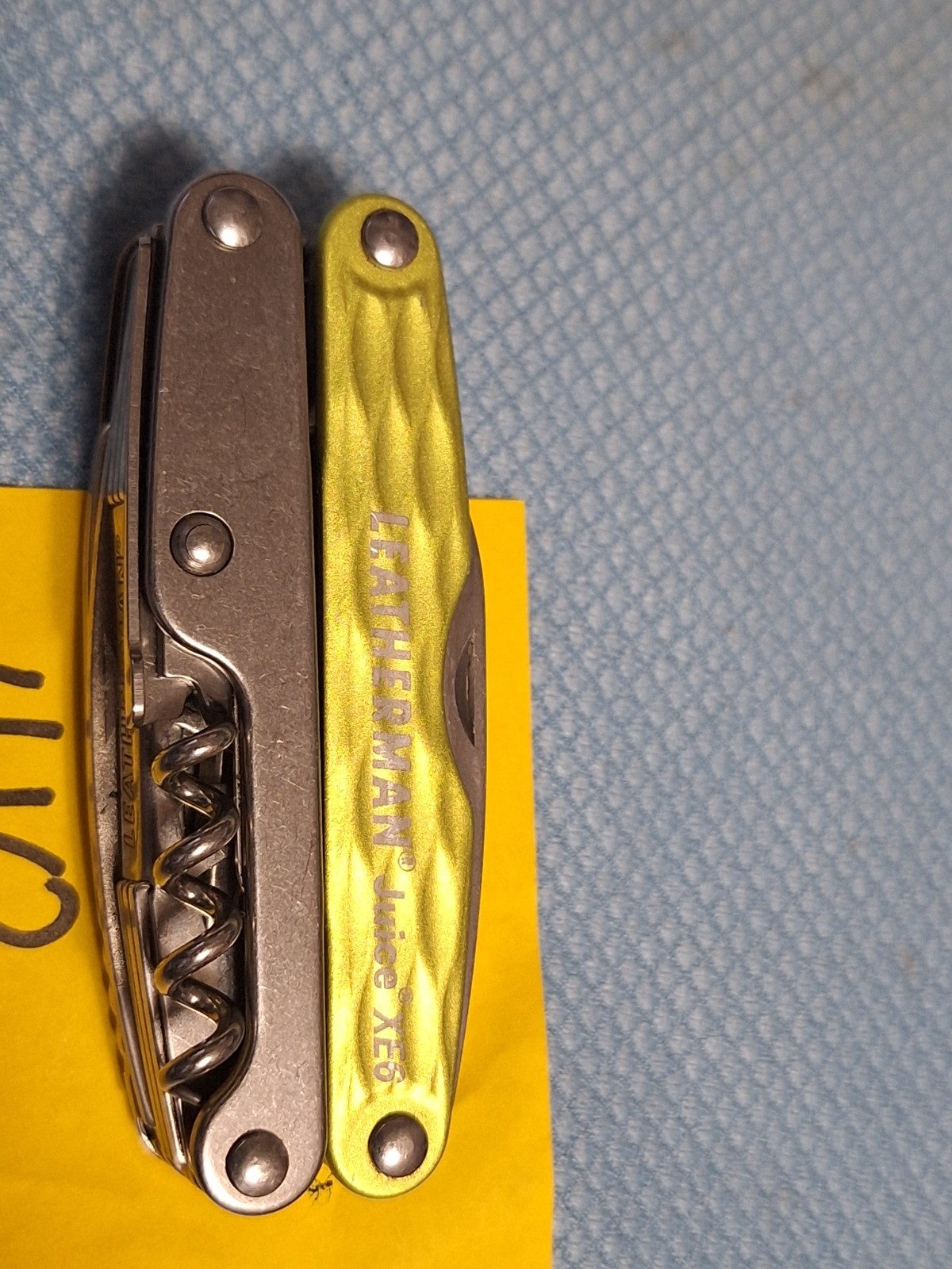 1 Leatherman MOSS GREEN XE6 JUICE Multi Tool FISHING NICE LOT 410