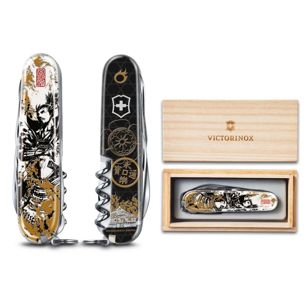 VICTORINOX Climber Sengoku Sumie Oda Nobunaga Multi Tool Knife japan