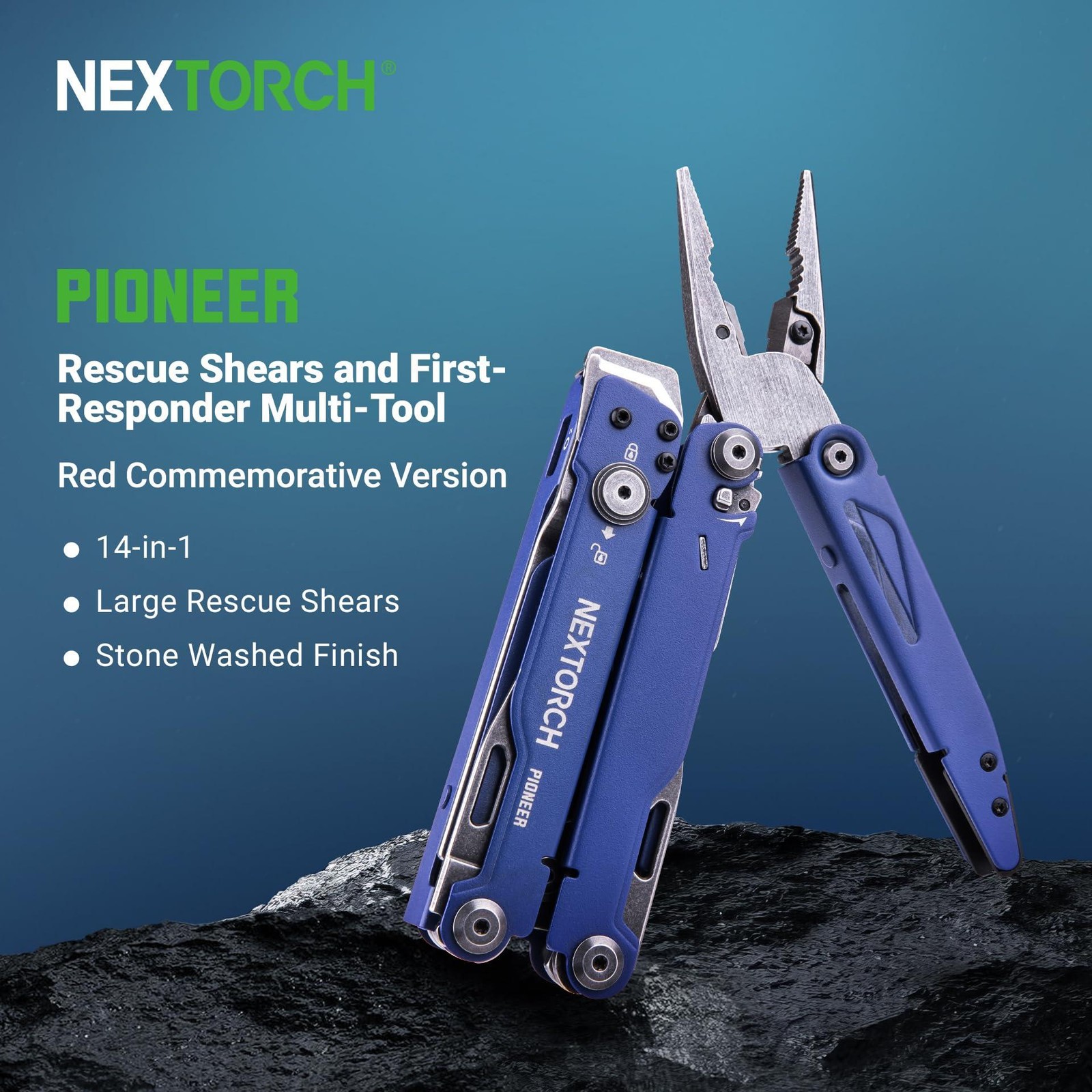 NEXTORCH PIONEER MT20 14-IN-1 Multi-tools Full-Size,Multi-tool Set with Scissors