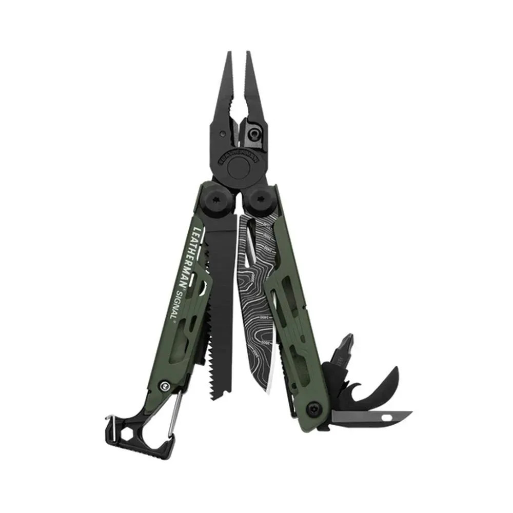 NEW LEATHERMAN Multi-Tool SIGNAL Nylon Case Japan Official 25-Year Warranty TOPO