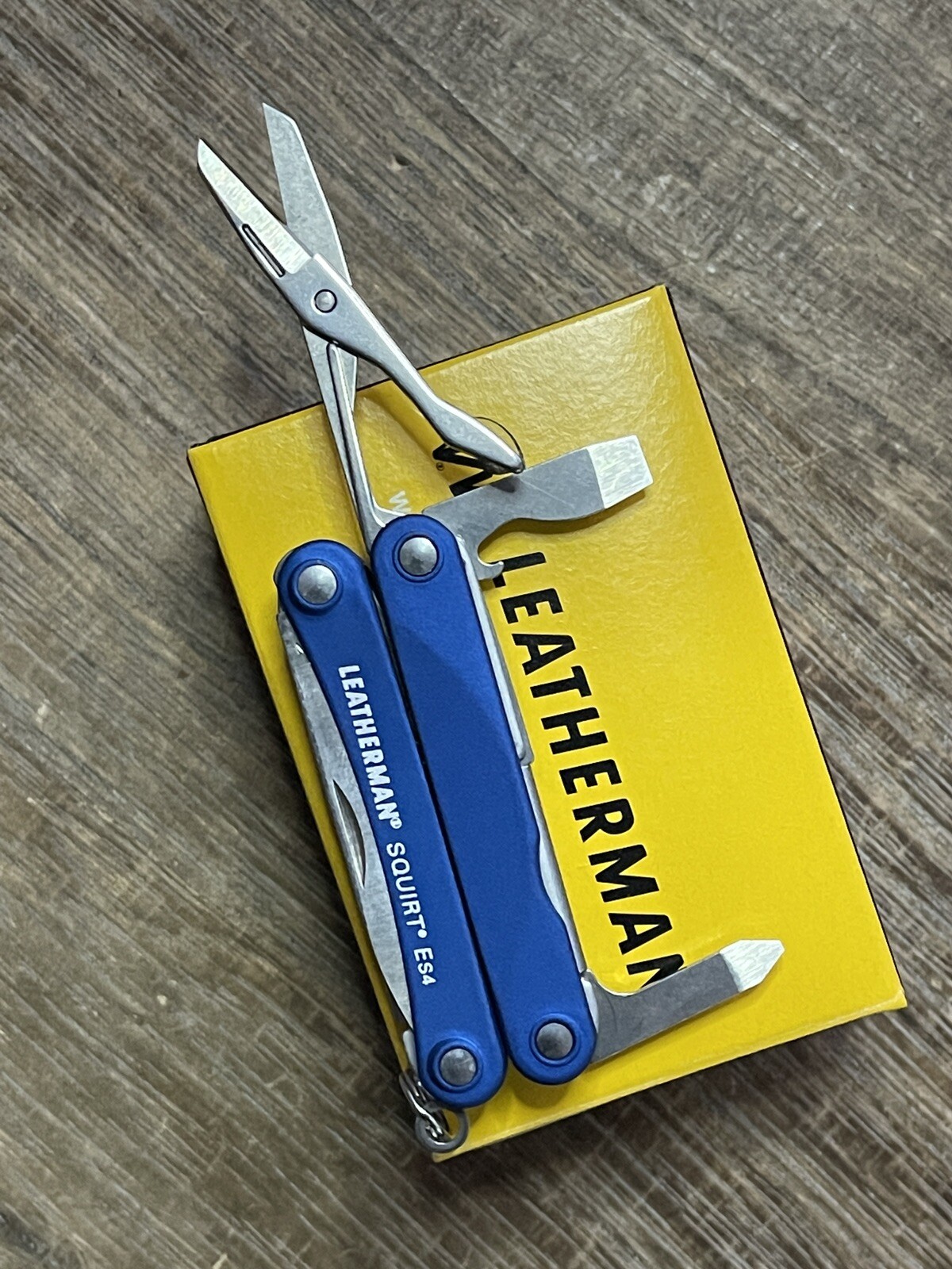 Bundle of 3: Leatherman Squirt ES4 Blue, Squirt ES4 Red, Squirt ES4 Black