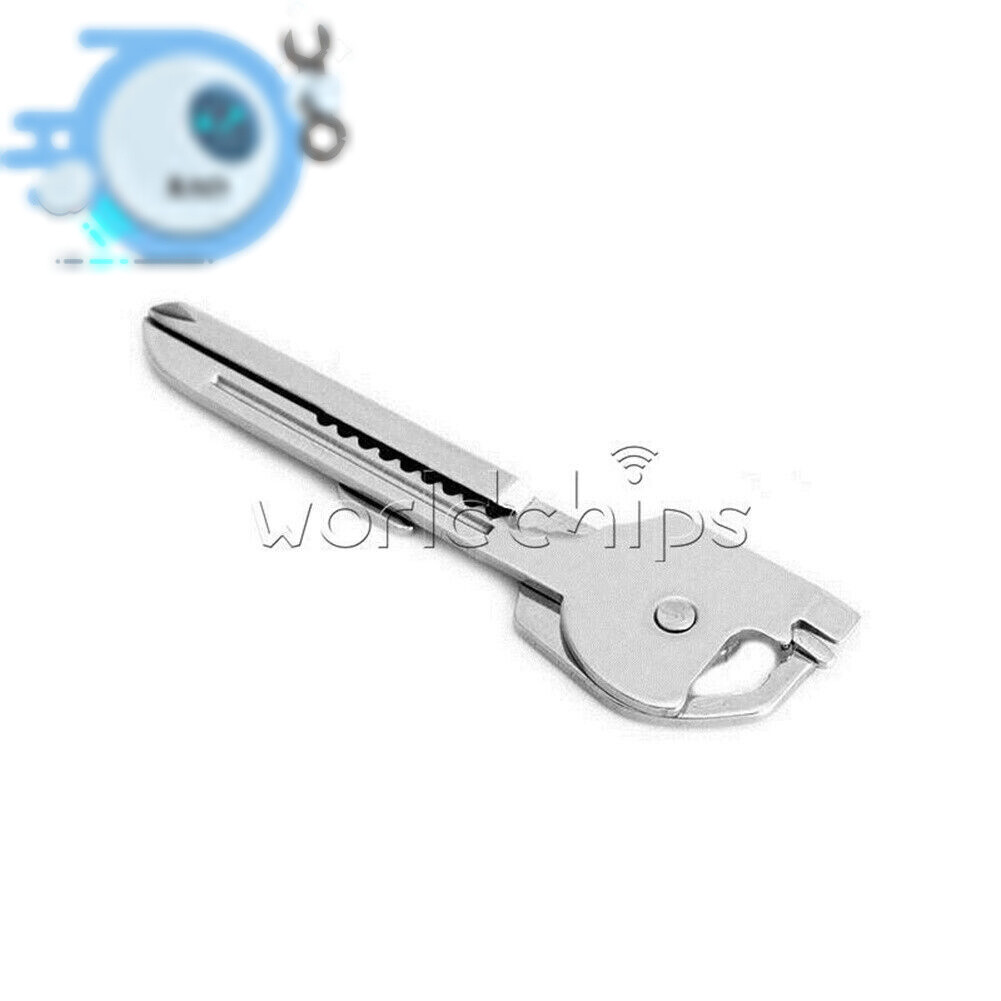 Agent Tool 6 in 1 Utile-Key Mini Screwdriver Key Ring Chain Pocket Knife Multi-T