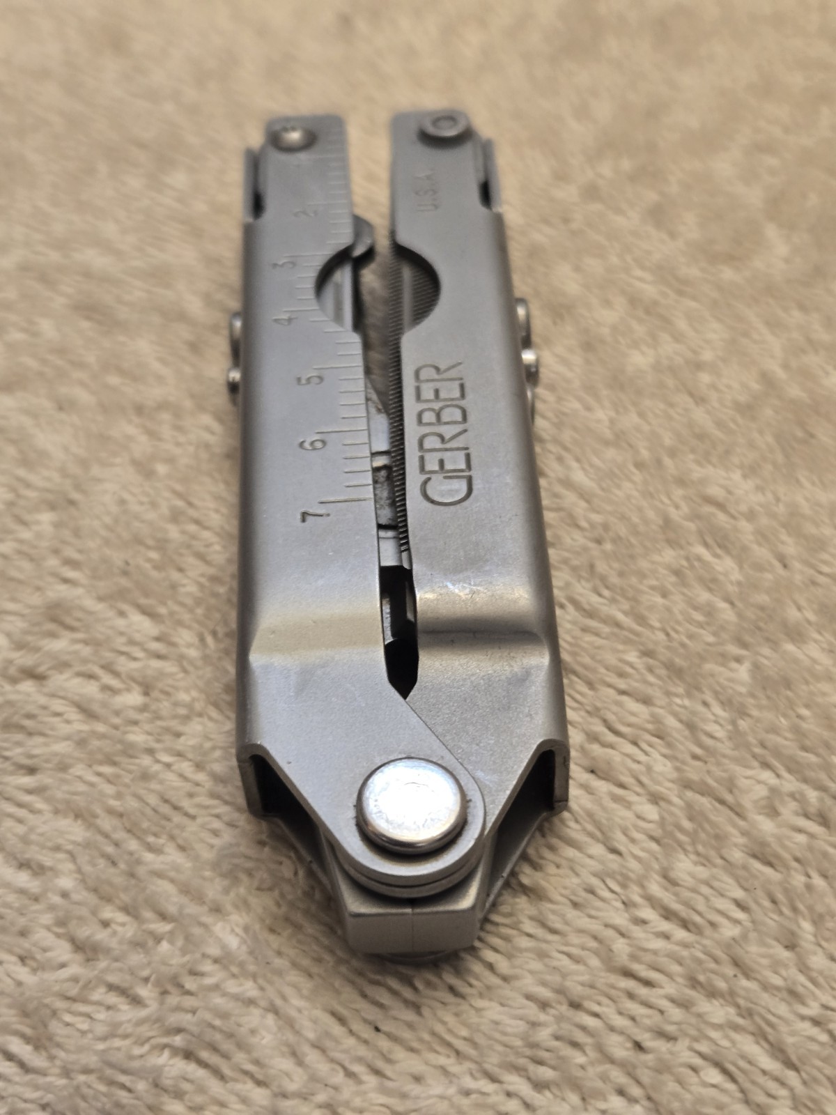 Vintage Early Gerber Multi-Plier Multi-Tool Knife, Blunt Nose Pliers