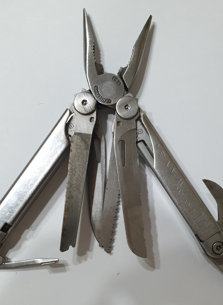 🔥🔥 Leatherman 1998 Wave OG Original Gen1 Leather Sheath Multi Tool Pat Pend
