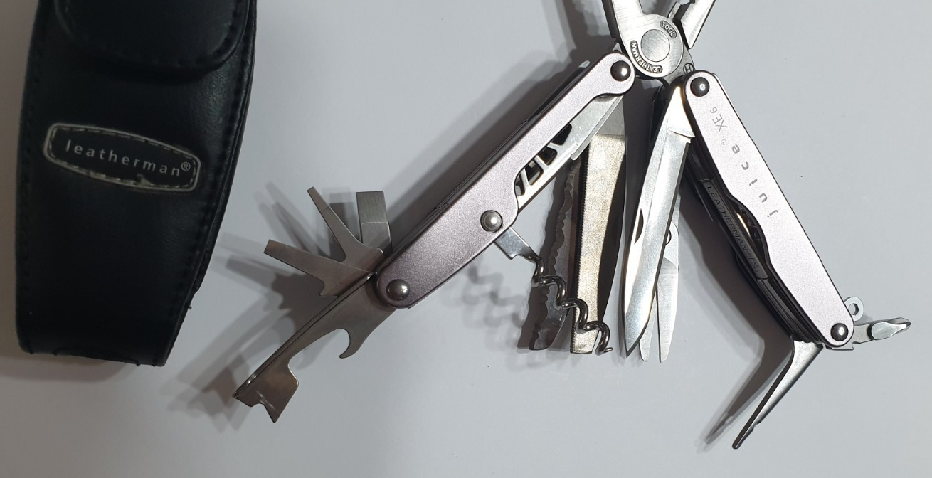 🔥 Leatherman Wave + Multi Tool Micra Keychain Bit Driver Extender Not Used Set
