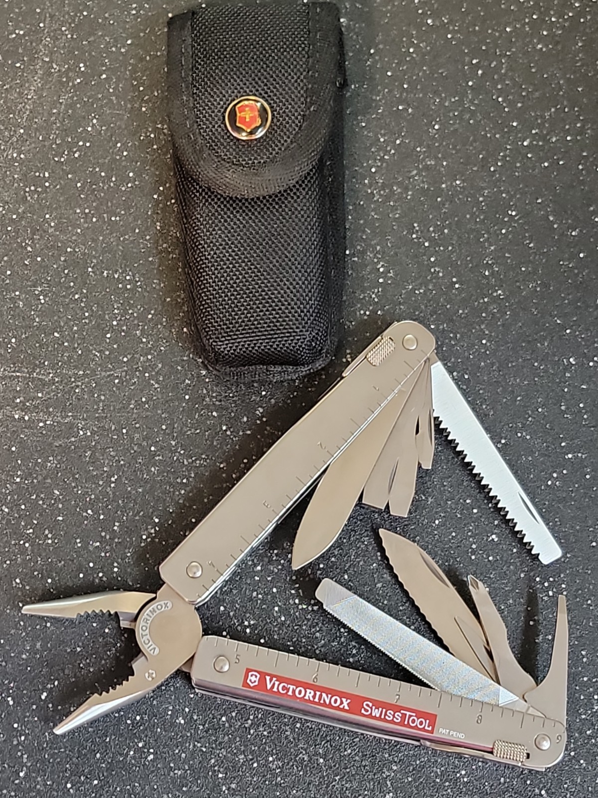 Victorinox Swisstool Swiss Army Knife Multi Tool & Case Sheath