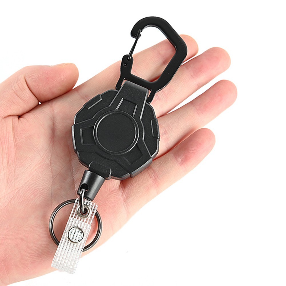 Handy Retractable Keychain for Fishing and Backpacking Long lasting Material