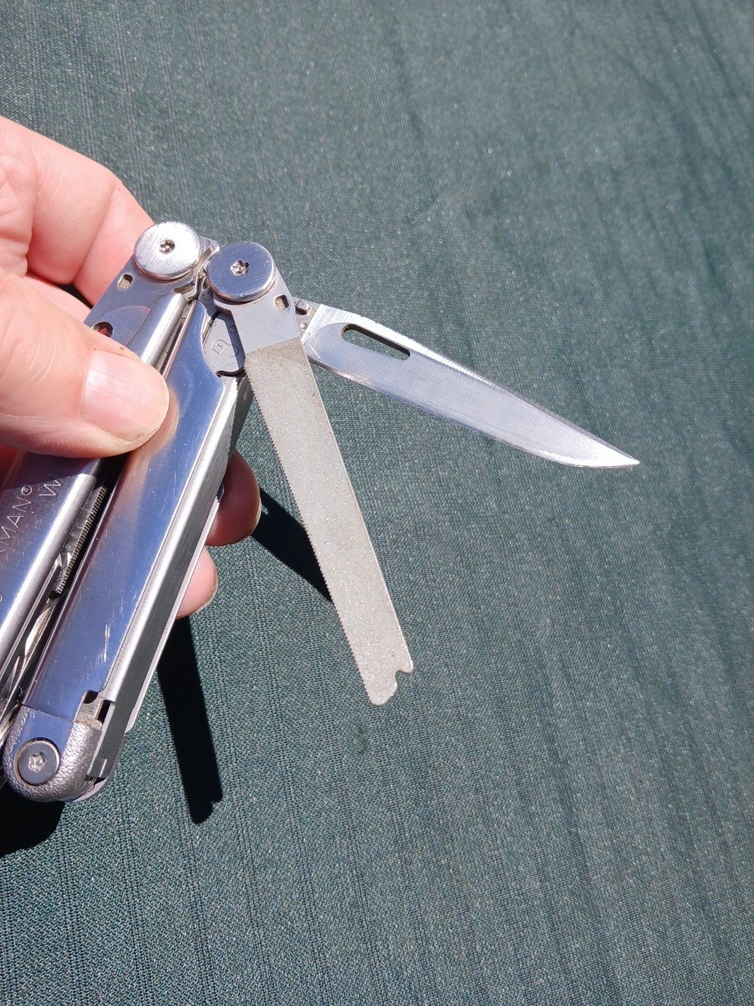 OG Leatherman Wave Multi Tool w/ Brown Leather Case Minty (H)