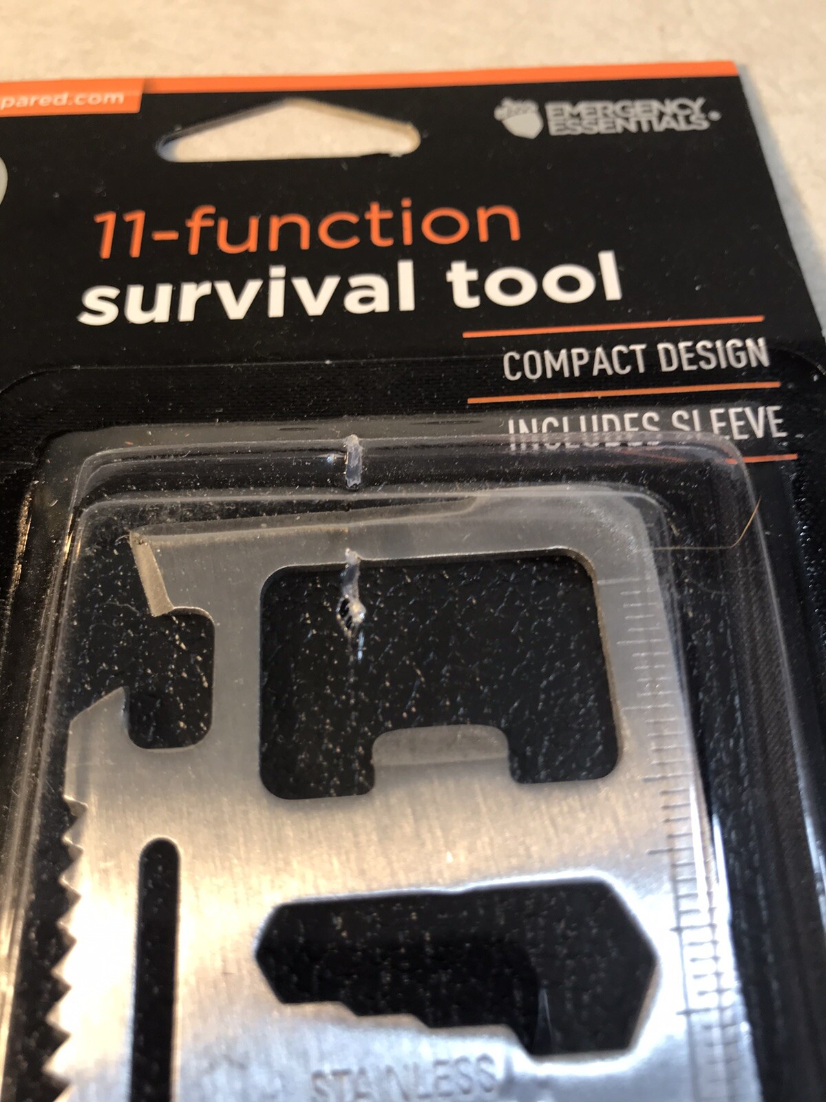 Credit Card Sized Emergency Essentials 11 Function Survival Tool Pocket Survival