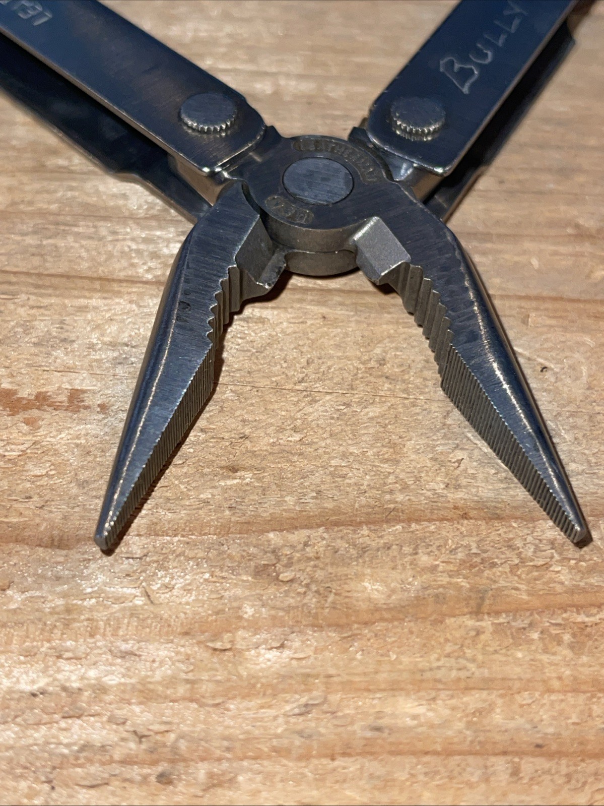 Vintage Leatherman USA PST II Nice Used Condition Scissors Knife File Phillips ￼
